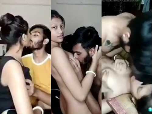 Sexy Shaadishuda Joda Camere Pe Sex Karte Hue MMS Banaya
